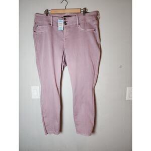 NWT Torrid Jegging Purple Mauve Skinny Jeans Women's Size 20